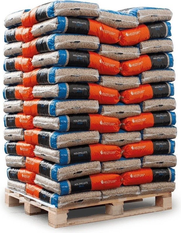 Heizfuxx Holzpellets „Blue“ – 975 kg (65 x 15 kg Säcke) — Foto 2