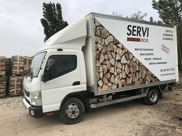 Hainbuchen-Brennholz 30 cm trockene Scheite auf Palette — Foto 3