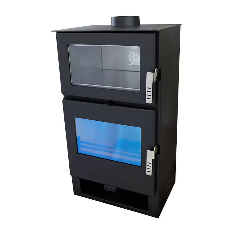 Holzofen mit Carrio Inox-Ofen – 9 kW — Foto 5